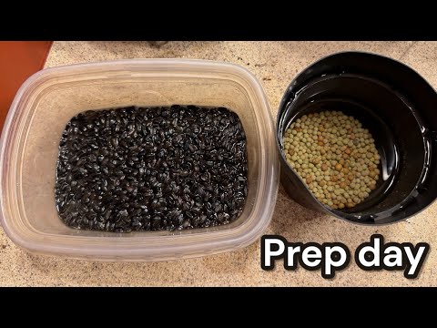 Prep day: Making soil, watering, and soaking seeds
