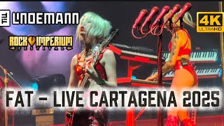 Till Lindemann - Fat - Live Rock Imperium - Cartagena Spain 2025 4K
