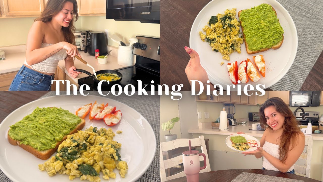 Trying to make a Healthy Breakfast 🥑✨ | The Cooking Diaries #1