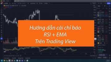 Hướng dẫn cài chỉ báo RSI + EMA trên Trading View cho tài khoản Free