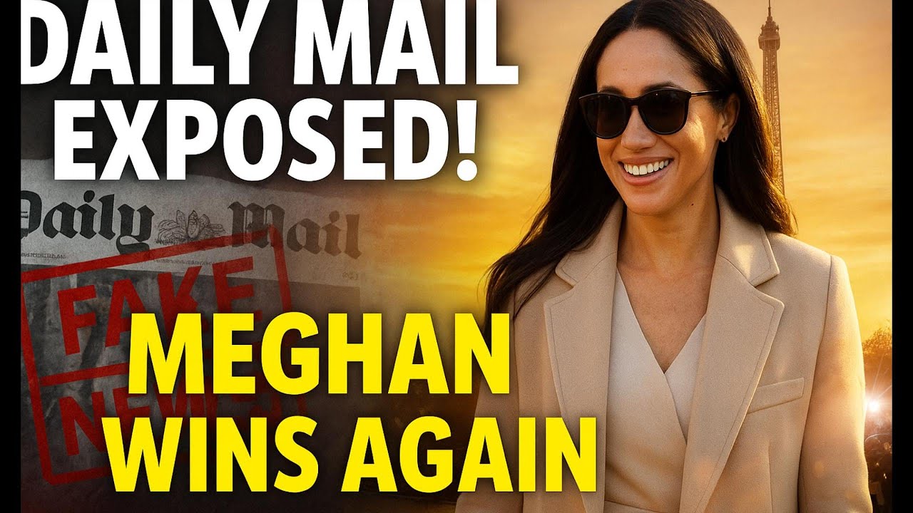 Daily Mail унижена после лжи о парижском моменте Меган | Герцогиня снова дает отпор ненавистникам!