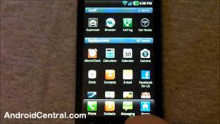 LG Optimus Black UI settings screenshot 2