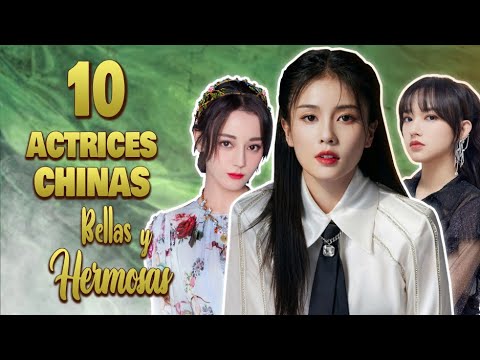 LOS 10 ACTRICES CHINOS MÁS BELLAS de 2023