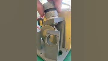 Drill bit sharpener machine #easy #fyp #manufacturing #tools