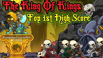 Magic rampage Weekly dungeon Top 1st High Score | The King of Kings