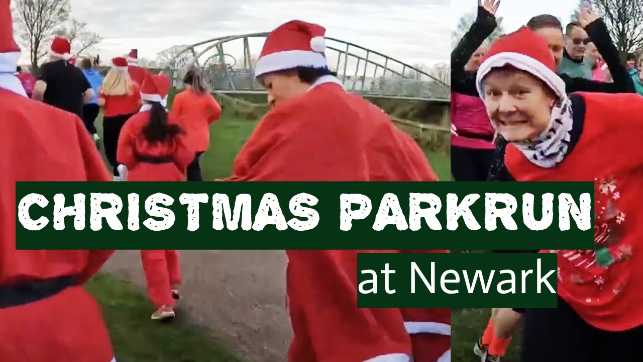 Santas, Speedsters, and Doggie Dashers: it’s the Christmas Day Newark Parkrun 2024 🎅🏻🎄