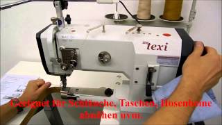 Sewtex Nähmaschinen, Technologien für Bekleidung, Polsterverarbeitung,  Lederverarbeitung - TEXI HD FORTE CILINDRO-B UF PREMIUM EX, Leather, Hevy  Duty Sewing Machine, Mouser, Pfaff, Singer, 3 Fach Tramsport, leather  lockstitch cylinder-bed, Schwere Stoffe