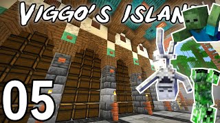 Building a Storage Room in Survival Minecraft