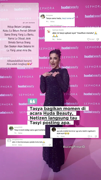 Sesuai prediksi Netizen, Lagi-lagi Tasyi Athasia posting quotes saat Tasya Farasya pamer prestasi
