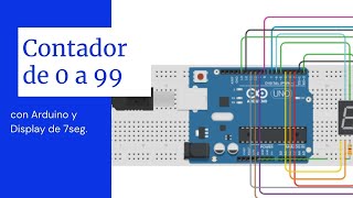 Contador de 0 a 99 con Display de 7 Segmentos y Arduino Contador de 0 a 99 con Display de 7 Segmentos y Arduino