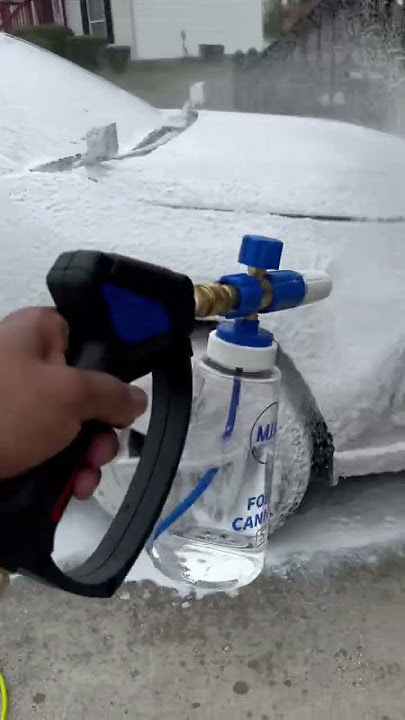 How Does Pressure Washer Foam Cannon Work? – Detailing Express