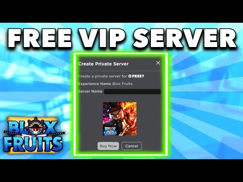 How to get FREE VIP SERVERS! (Blox Fruits)