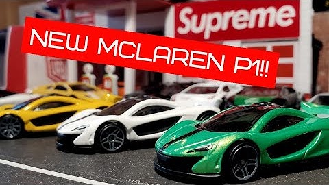 HOT WHEELS- Opening some new MCLAREN P1