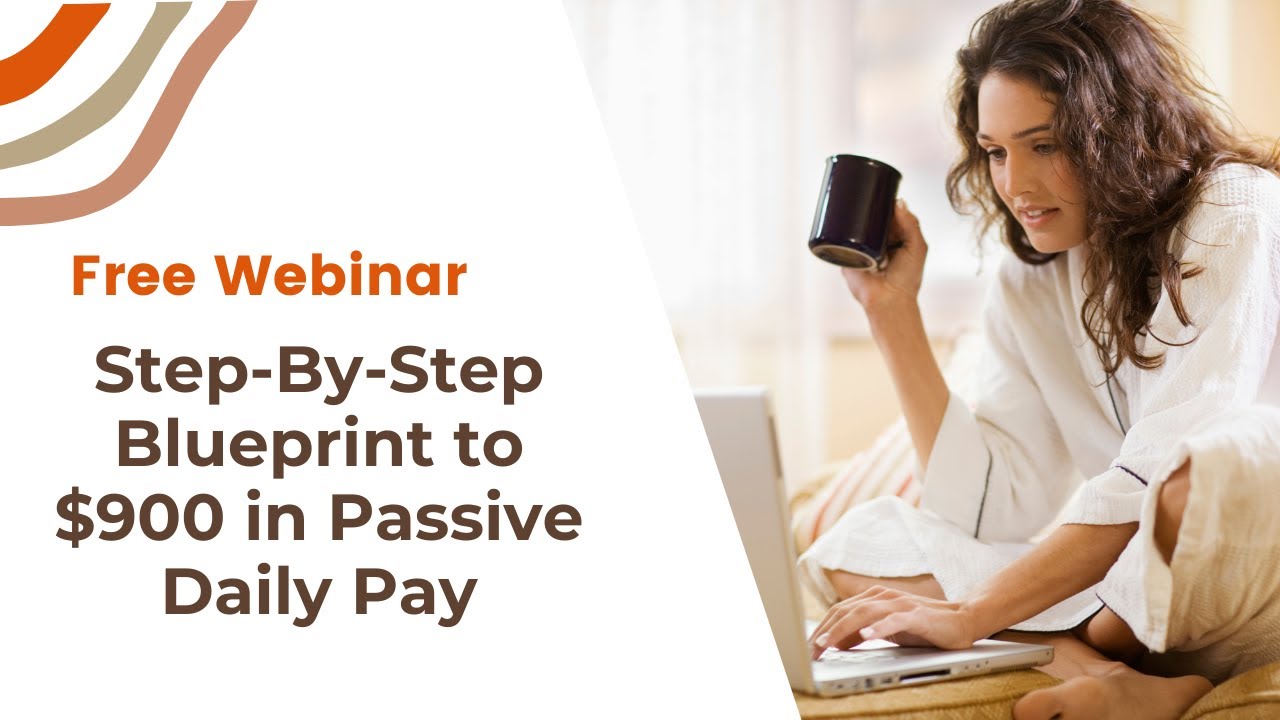 FREE WEBINAR $900 Day Blueprint 5 Steps to Online Success - YouTube