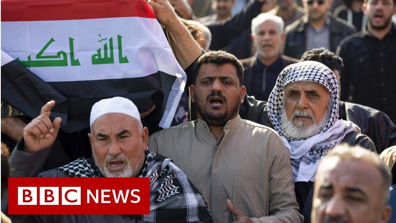 Qasem Soleimani: Stampede kills 40 mourners at burial in Iran   - BBC News