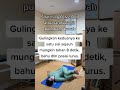 Stretching Pelvic Roll atasi saraf kejepit punggung bawah #infokesehatan #sarafkejepit