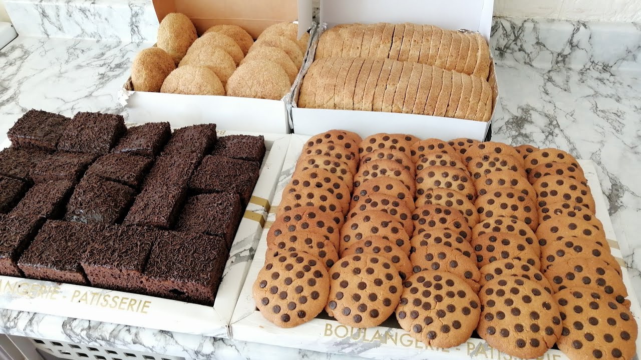 گاع كلياني طلبوهم هاد العام👌بنفس المكون حضرت كوكيز+خبز الطوست+خبيزات💪كيك الشكلاط المعلك👌مع الاتمنة💰💰