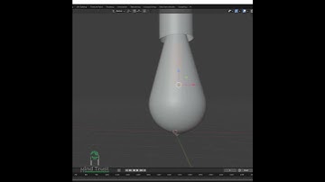 How To Create Bulb In Blender Tutorial #blender #3dmodeling #motiongraphicsmagic #visual #shorts