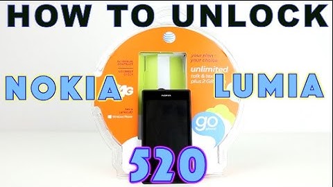 How to Unlock Nokia Lumia 520 for EVERY Carrier ( Bell, Vodafone, AT&T, Rogers, Orange, ETC)