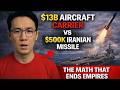 $13B Aircraft Carrier vs $500K Iranian Missile — The Math That Ends Empires