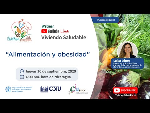 URACCAN Y FAO te invitan hoy al Webinar: Alimentación y Obesidad