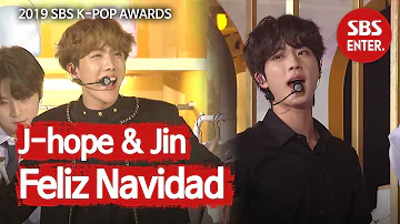 ‘대부 요정의 마법♬’ 진＆제이홉의 ‘Feliz Navidad’ | 2019 SBS 가요대전(2019 SBS K-POP AWARDS) | SBS Enter.