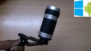 268) Universal 8x Telephoto lens accessory for smartphone camera unboxing(aliexpress) screenshot 2