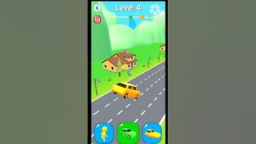 Shape-shifting android funny race gameplay #shorts