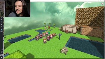MORE progress on my RPGMAKER plugin. PLAYSTATION mode controls for 3D RPGS!?