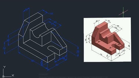 Autocad isometric drawing#13