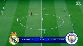 Manchester city VS Real madrid  - UEFA Champions League -  live match now - 23\/24