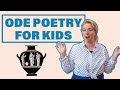 Ode Poetry For Kids // Poetry Writing For Kids