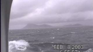 Cape Horn, Chile - Norwegian Dream sailing around the bottom of South America (2003)