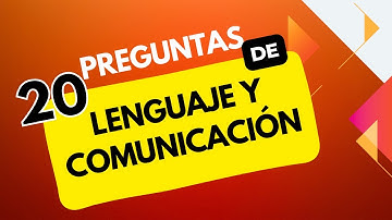 👉​👉 ¿Cuánto sabes de lenguaje y comunicación? 20 preguntas de conocimiento general. 🤯🧠​​🎓