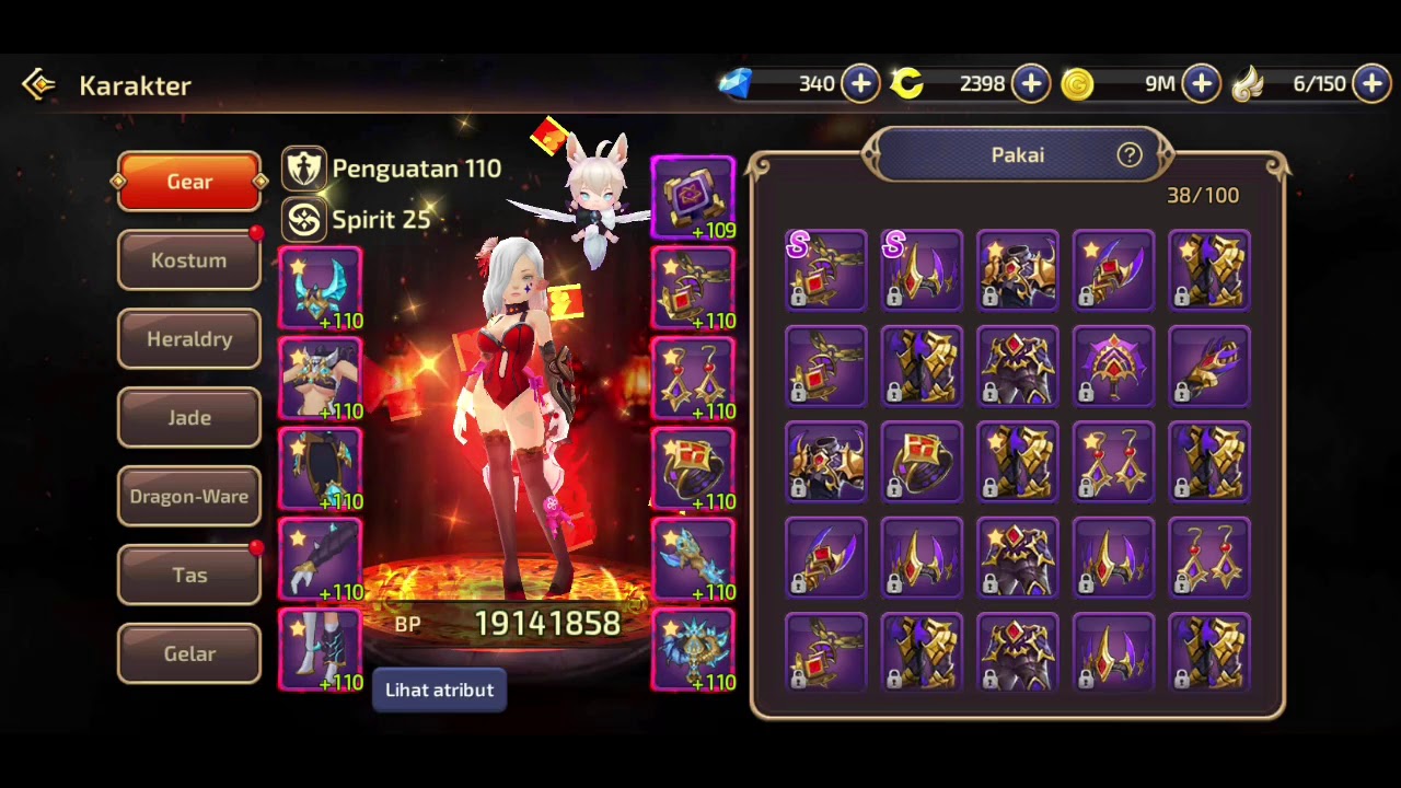Dragon Nest M Sell this account BP 19.1++ Check