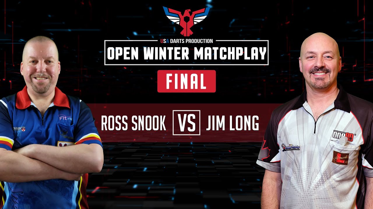 Ross Snook vs Jim Long Open Winter Matchplay Final