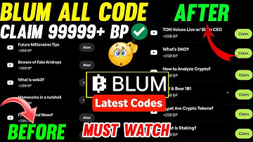 Blum Play track & type track verify code || Blum new code |Blum track code |Blum viperr x Blum quest