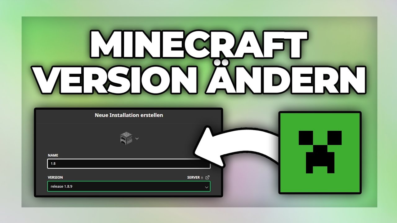 Minecraft Java Version ändern zu jeder beliebigen Version - Tutorial ...