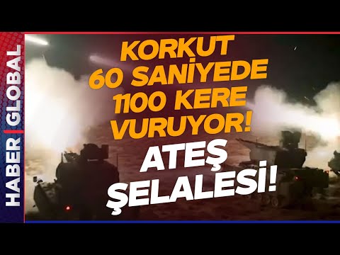 Korkut 60 Saniyede Hedefi Ateş Topuna Çevirdi! Türkiye Bu Görüntü ile Yeni ABD Ordusuna Meydan oku