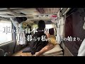 【女1人日本一周】車に暮らす私の1日の始まり/毎日が日曜日/いちごソフトクリームと、美しいお寺