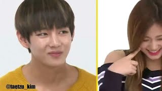 BTS V reaction to TWICE Tzuyu 