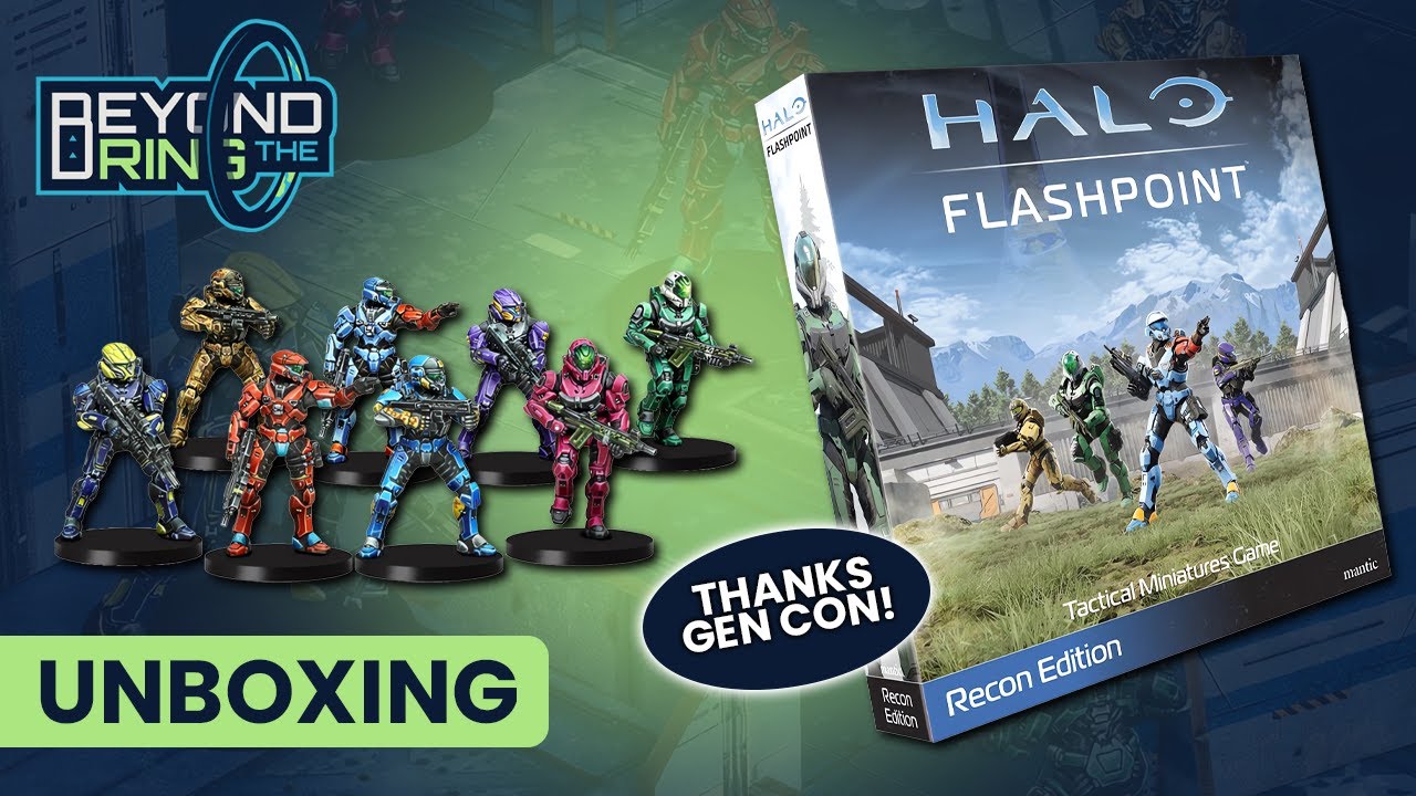 Halo Flashpoint: Unboxing the Recon Edition | Thanks GenCon!
