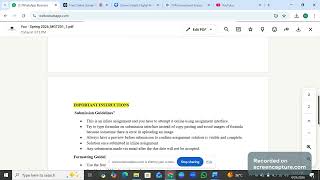MGT 201 ASSIGNMENT 1 SOLUTION SPRING 2026