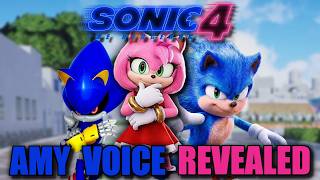 Sonic The Hedgehog 4 Amy Rose Voice Actor Revealed