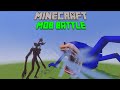 Infected Siren Head(Craft Addons) Vs Shin Sonic(GOJIDRAW) - Minecraft Mob Battle 