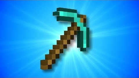 Minecraft: 3DS MAX pickaxe Tutorial. THE BEST WAY!