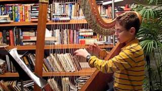 Jesu, Joy Of Man's Desiring' by Johann Sebastian Bach on Harp by Ben A.