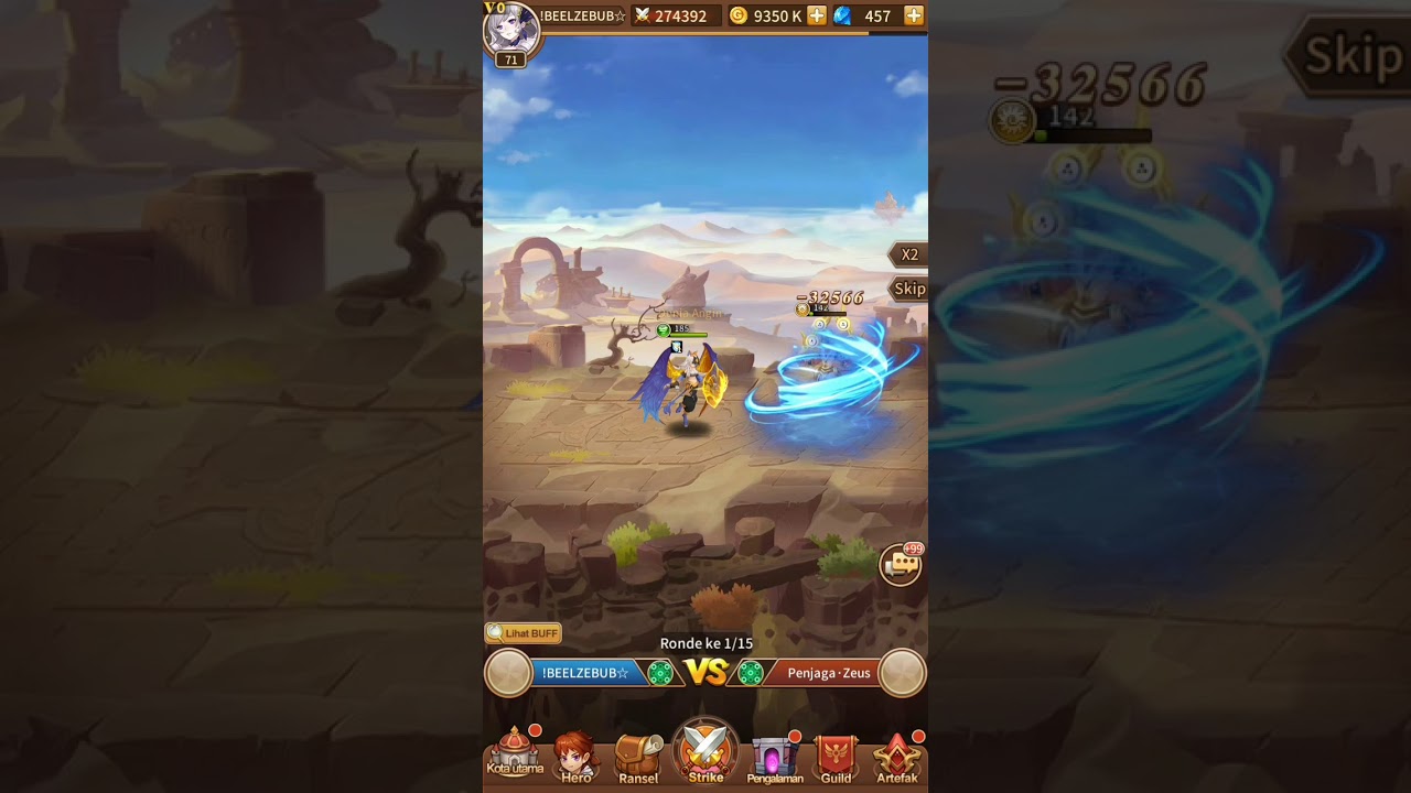 Gameplay  "IDLE LEGEND-GODS SAGA" ARCADIA