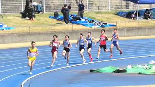 みちのく春季陸上一関大会2023 男子800m 堀内、大澤、五十嵐 20230409