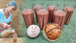 Wood Apple Juice with Coconut Milk